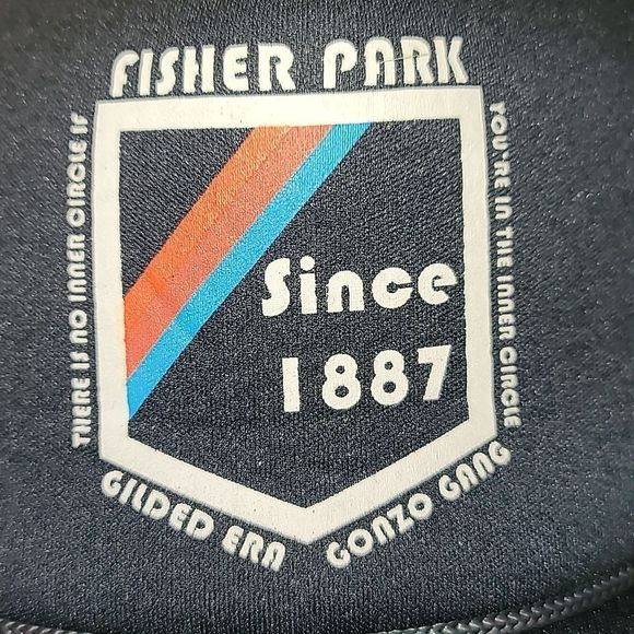 Fisher Park Greensboro NC Since 1887 Gilded Era Gonzo Gang Vintage Snapback Hat - Picture 6 of 6